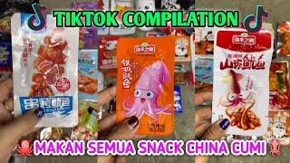 MAKAN SEMUA SNACK CHINA DARI CUMI VIRAL  | KOMPILASI VIDEO TIKTOK CHRISTINE YUWANTI