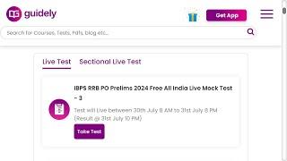 IBPS RRB PO Prelims 2024 Free All India Live Mock Test - 3