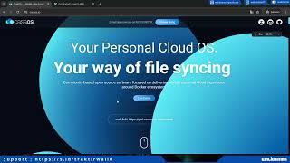 CasaOS "Your Personal Cloud OS" - Installasi, Konfigurasi dan Testing