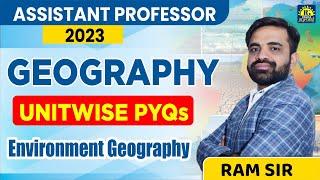 ENVIRONMENT PYQS | RPSC ASSISTANT PROFESSOR 2023  | GEOGRAPHY | RAMAS GURUKUL #rpsc #ramsir #mppsc