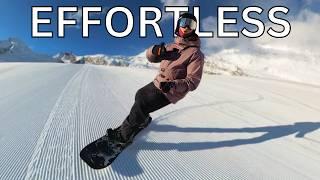 HOW TO SNOWBOARD EFFORTLESSLY