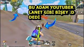 BU ADAM YOUTUBER LANET GİBİ OYNUYOR DEDİ ! BATUR GAME SOLO SQUAD PUBG MOBİLE