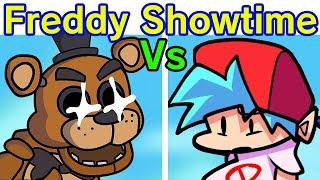 Friday Night Funkin' VS Freddy Fazbear - Showtime + Cutscenes (Five Nights at Freddy's) (FNF Mod)