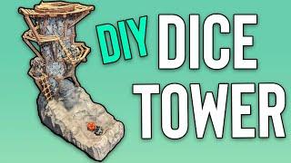 Building a Dice Tower #DnD #DIY #TTRPG #Crafting