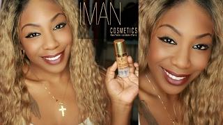 NEW IMAN LUXURY CONCEALING FOUNDATION COLLECTION (First Impression & Shade Test) | NaturallyNellzy