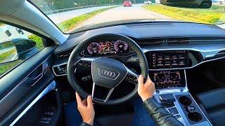 2023 Audi A6 Avant 40tdi quattro - review & pov test drive