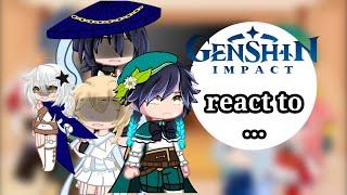 genshin impact react to... ||gacha club||