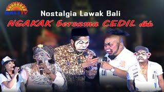 NGAKAK BERSAMA CEDIL DKK - HUT KE-7 BALI TV | NOSTALGIA LAWAK BALI