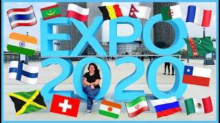 DUBAI EXPO 2020 Vlog | Switzerland, India, Mexico, France, Poland, Russia, Jamaica, Thailand & More!