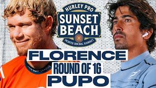 John John Florence vs Miguel Pupo | Hurley Pro Sunset Beach 2024 - Round of 16