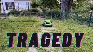 Grass-Magedon, Abandoned School First Mow after 2 years! Side quest Friday Episode 6