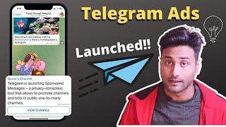 Telegram ads Service is Finally Launched | How to Promote Channel through Telegram Ads