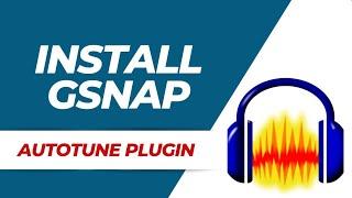 How to install autotune gsnap plugin in audacity