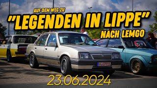 BAB2 ● Opel Ascona, Manta & Artz Speedster auf dem Weg zu "Legenden in Lippe" nach Lemgo 23.06.2024