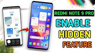 Redmi Note 9 Pro Miui 14 Enable Hidden Features | Redmi Note 9 Pro Miui 14 Enable Widgets