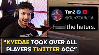 Tarik Reacts To Kyedae Trash Talking SEN Haters From TenZ's Twitter Account