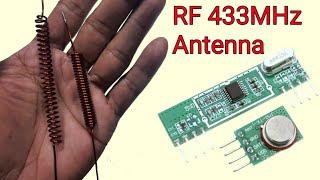 How to make RF433MHz Antenna  (Elab Industrial)