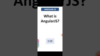 What is Angular JS| Interview Questions with Answer| Best Java Training Center Inspiron Technologies