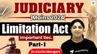 RJS Mains 2024: Limitation Act | Part 1 | Kavita Manghnani | Unacademy Linking Laws