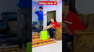 Siblings Goals  ~ You can try this at home  #dushyantkukreja #shorts
