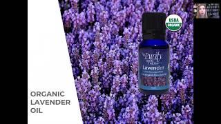 Lavender Essential Oil USDA Organic, Premium Therapeutic Grade