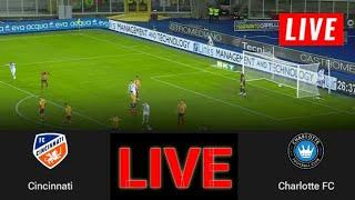LIVE; FC Cincinnati vs Charlotte FC major league soccer all goals results and Extended highlights.