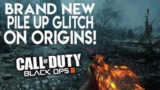 Black ops 3 Origins Solo New Pile up Glitch!! Easy Pile up near Jug!!
