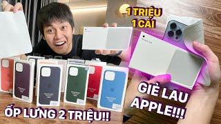 UNBOX GIẺ LAU APPLE 1 TRIỆU, ỐP LƯNG iPHONE CHÍNH HÃNG 2 TRIỆU - ĐẮT VKL:))