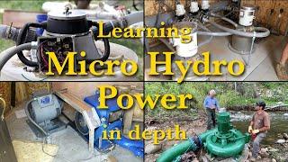Learning Micro Hydro Power in depth