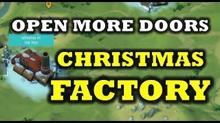 HOW TO OPEN MORE DOORS in CHRISTMAS FACTORY - Last Day On Earth