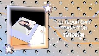 3D FLOOR SPIN | ALIGHT MOTION TUTORIAL | 