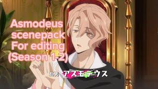 Asmodeus clips for editing (Season 1-2) Obey me! The anime