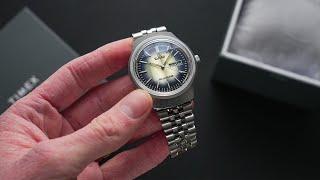 Stunning Dial, Odd Crystal! - Timex Dégradé Reissue Unboxing & First Impressions