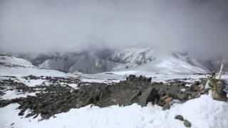 At the summit of Lenin Peak (7134m). На вершине Пика Ленина.