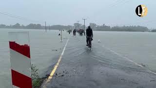 Vadduvakkal bridge, where thousands of Tamils were handed over to Sri Lanka military, flooded