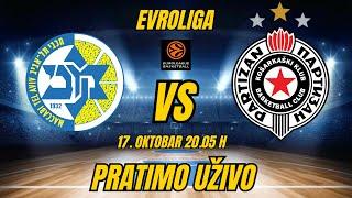 MAKABI-PARTIZAN! EVROLIGA 17. Oktobar! 20.05 h PRATIMO UŽIVO! #košarka #kkpartizan #euroleague