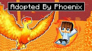 ADOPTED By A PHOENIX In Minecraft