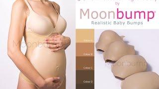 Silicone Fake Pregnant Belly 3-4 Month Moonbump