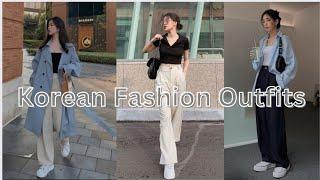 Korean Fashion Outfits || Aesthetic Korean Outfit Ideas 