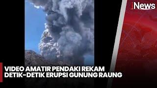 [FULL] Detik-detik Video Erupsi Gunung Raung Keluarkan Abu Vulkanik | iNews Siang 26/12