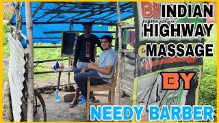 50 Cents Massage on Indian Highway by an Underprivileged BarberMASTER ASMR