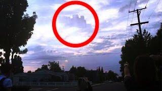 Floating City Appears In The Sky