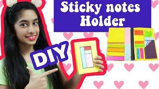 DIY - Sticky Notes Holder | Riya's Amazing World