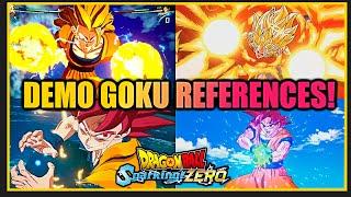 (1) DB Sparking Zero Demo Goku References