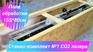 Упаковка и отправка готового Станко комплекта СО2 лазера владельцу!