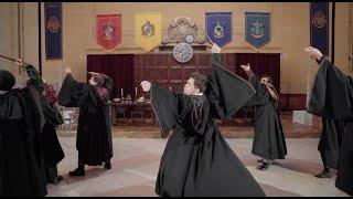 Harry Potter and the Cursed Child Wand Dance at Grand Central Station