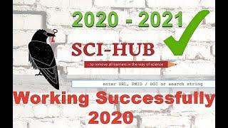 Why Sci-Hub is NOT working. But Now Its Working Agin Successfully in 2022 .