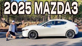 Dogs and 2025 Mazda3 Review on Everyman Driver