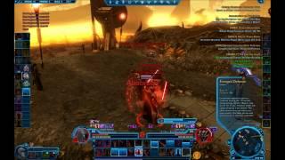 SWTOR Sith Juggernaut (Level 55) vs. (Level 55) Sith Marauder Dueling