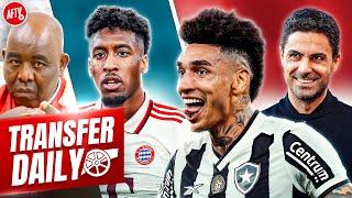 Arsenal’s Loan Offer For Brazilian Striker Rejected Plus Coman Could Replace Saka! | Transfer Daily